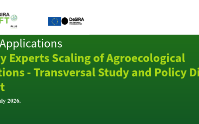 Terms of Reference: Non-Key Experts Scaling of Agroecological Innovations – Transversal Study and Policy Dialogue Support